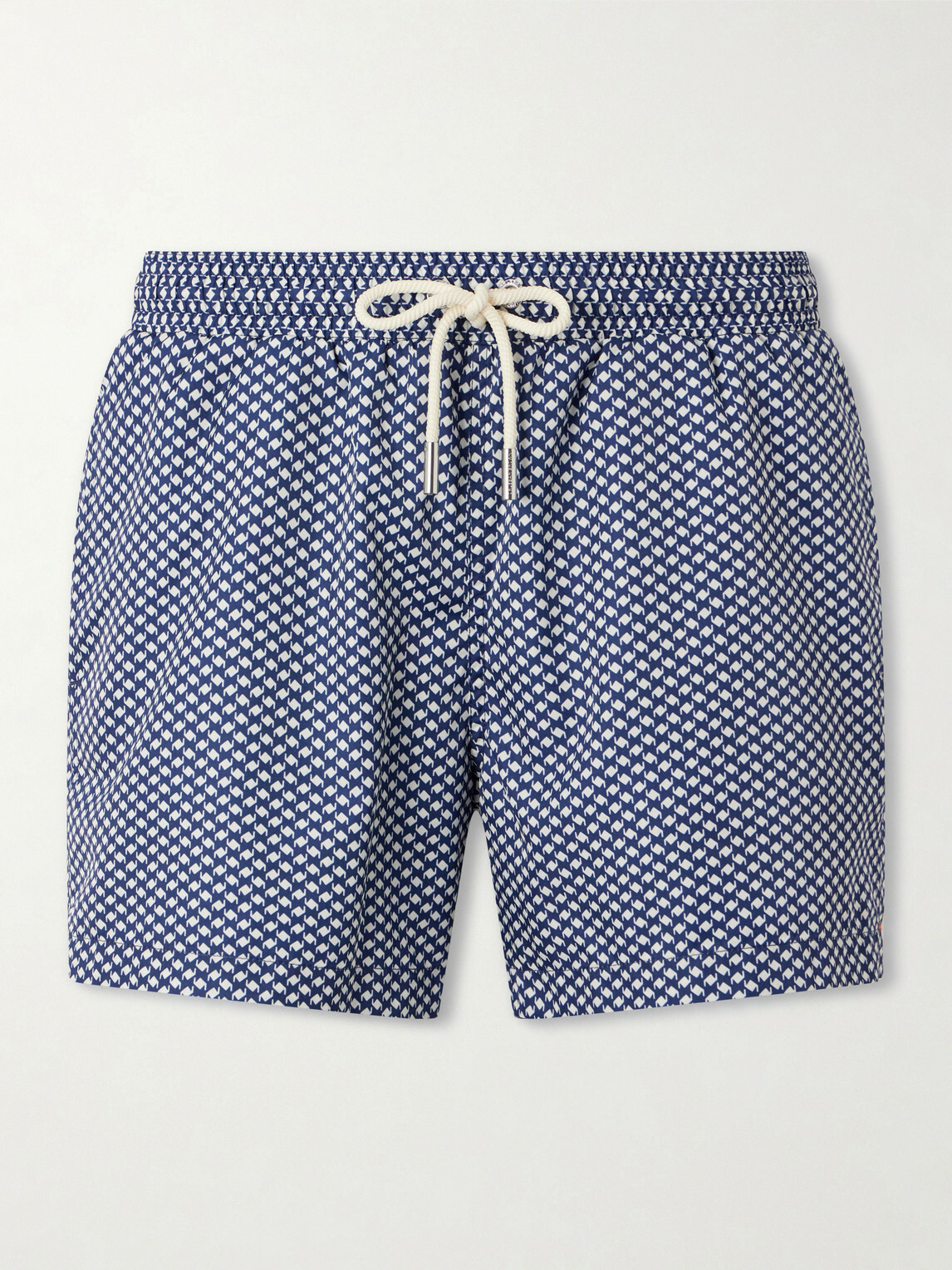 Orlebar Brown - Jack II Straight-Leg Mid-Length Printed Swim Shorts - Blue