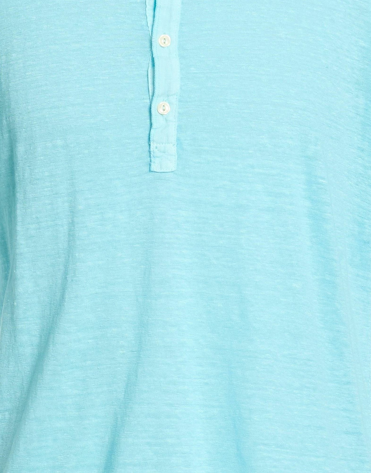 120% Lino Mens T-shirt Sky in Blue