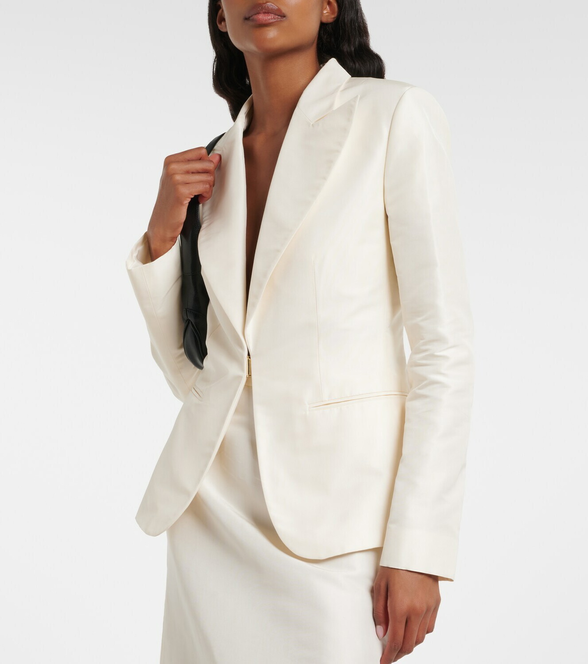 Gucci Silk faille blazer