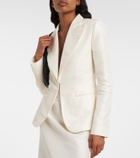 Gucci Silk faille blazer