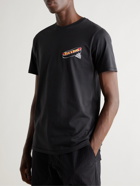 Rag & Bone - Logo-Print Pima Cotton-Jersey T-Shirt - Black