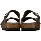 Birkenstock Brown Regular Arizona Soft Footbed Sandals