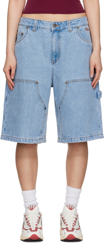 Photo: Dime Blue Carpenter Denim Shorts