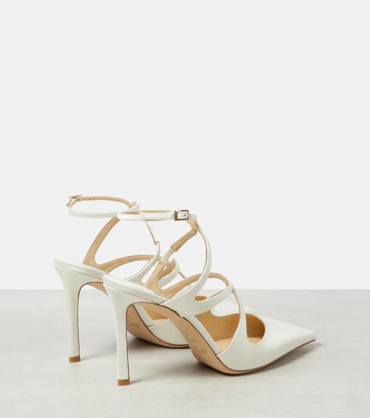 Jimmy Choo Azia 95 satin pumps Jimmy Choo Jimmy Choo Azia 95 satin pumps Jimmy Choo