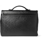 Bottega Veneta - Intrecciato Leather Briefcase - Men - Black