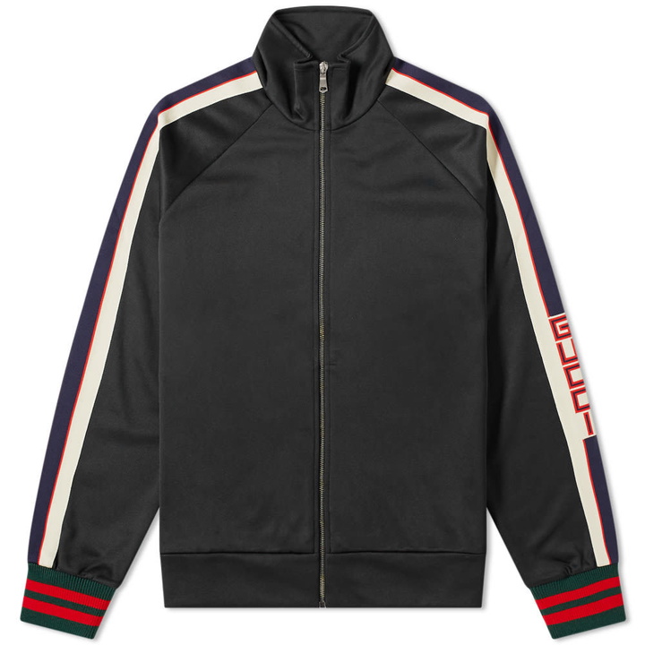 Photo: Gucci Taped Logo Track Jacket