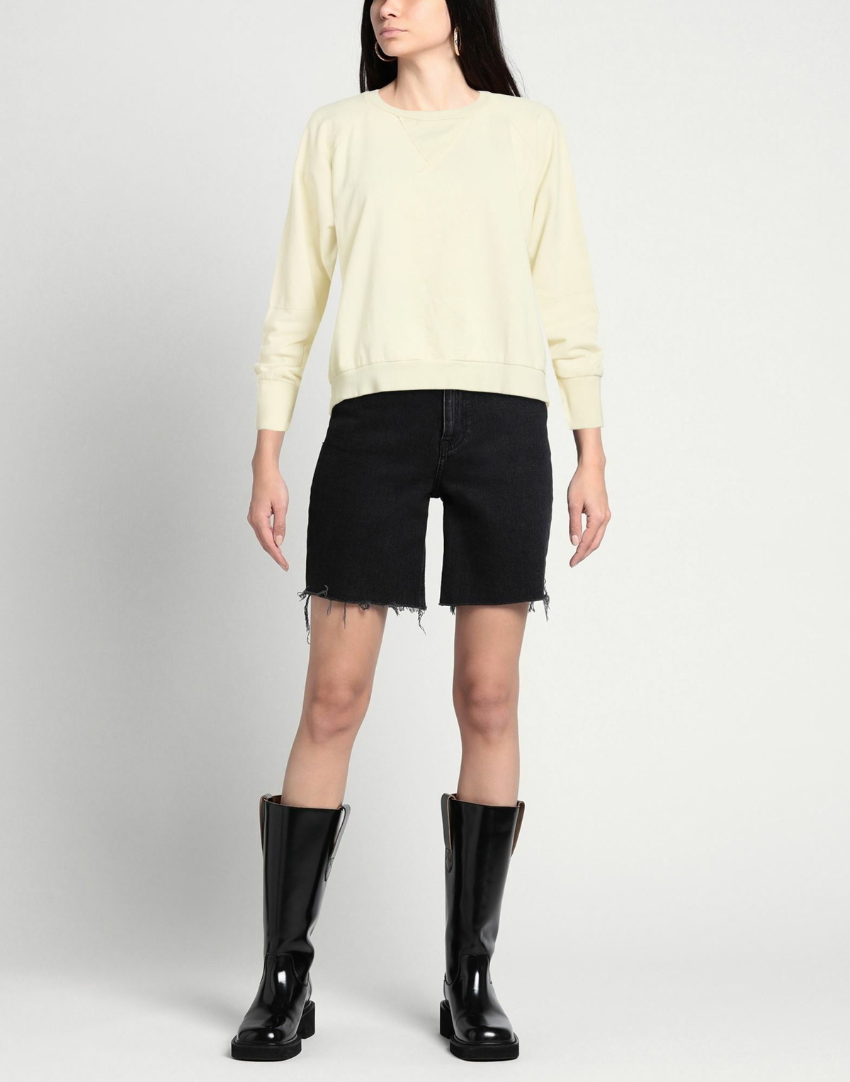 Crossley Womens Sweatshirt Pastel in Yellow