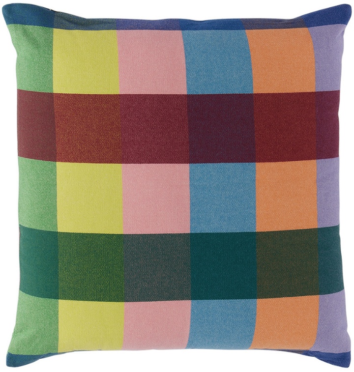 Photo: The Elder Statesman Multicolor Rainbow Pillow