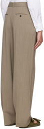 Theory Gray Pleated Trousers