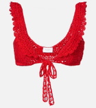 Anna Kosturova Brigitte crochet bra top