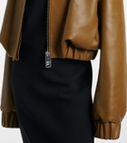 Khaite Cordan leather jacket