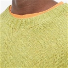Country Of Origin Men's Supersoft Seamless Crew Knit in Calypso