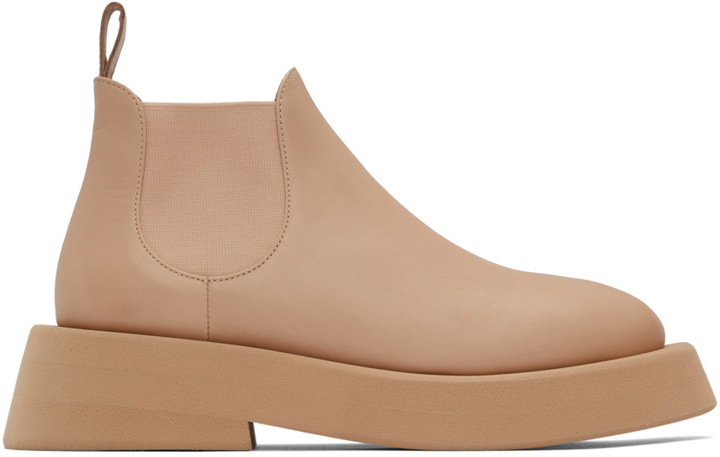 Photo: Marsèll Pink Gomme Gommellone Chelsea Boots