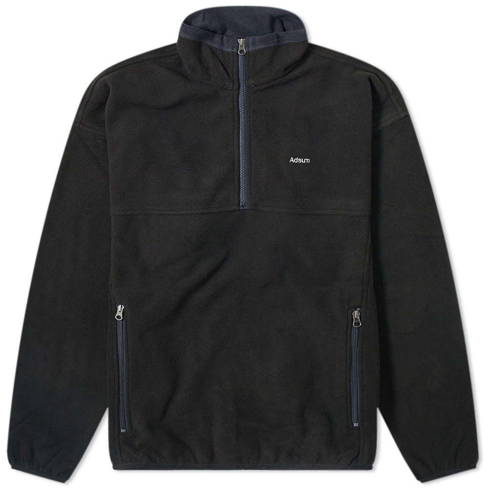 Polar Fleece Half-Zip Mock Neck