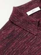 Mr P. - Knitted Polo Shirt - Red