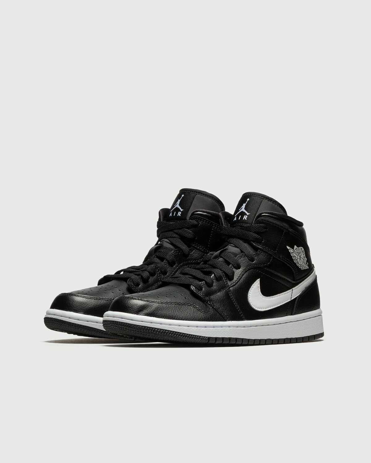 Jordan Air Jordan 1 Mid Black Womens High-& Midtop