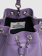 VIVIENNE WESTWOOD Small Chrissy Faux Leather Bucket Bag