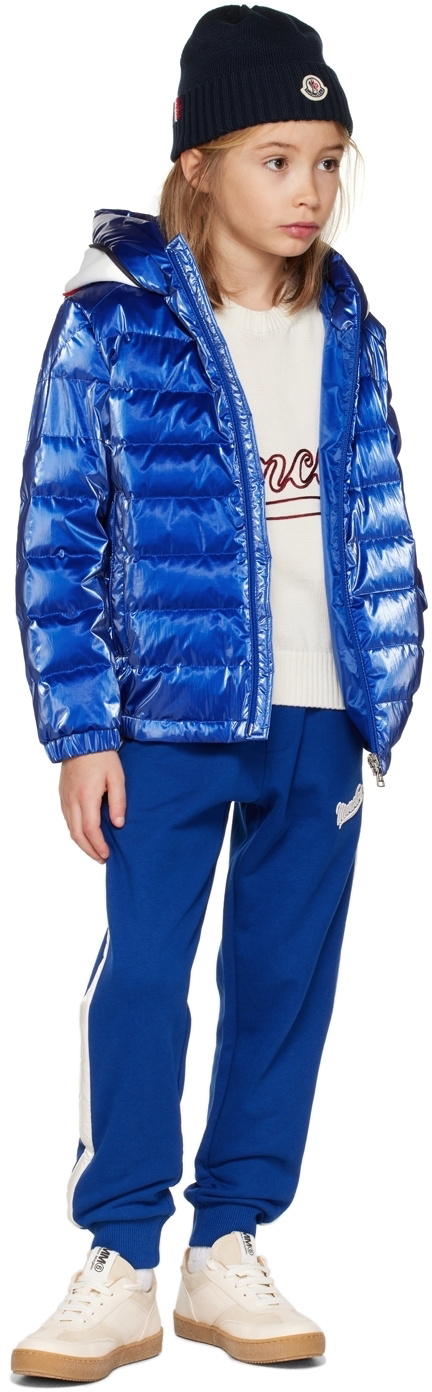 Moncler Enfant Kids Blue Akinari Down Jacket