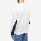 Tommy Jeans Men's Archive Logo Crew Sweat in White