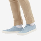 Common Projects Men's Original Achilles Low Nubuck Sneakers in Powder Blue