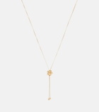 Bottega Veneta Knot gold-plated silver necklace