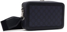 Gucci Navy Ophidia GG Mini Bag