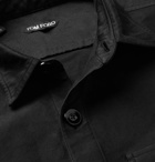 TOM FORD - Cotton Overshirt - Black