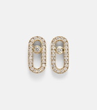 Messika Move Uno 18kt gold earrings with diamonds