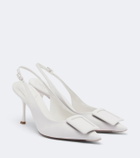 Roger Vivier Viv' In The City leather slingback pumps