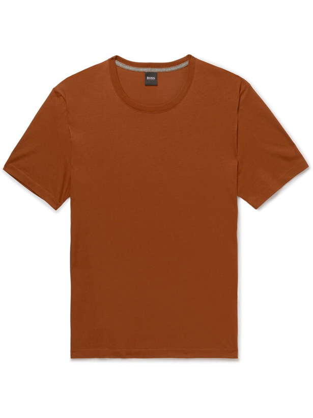 Photo: HUGO BOSS - Slim-Fit Cotton-Jersey T-Shirt - Unknown