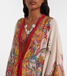 Etro Paisley fringed kaftan