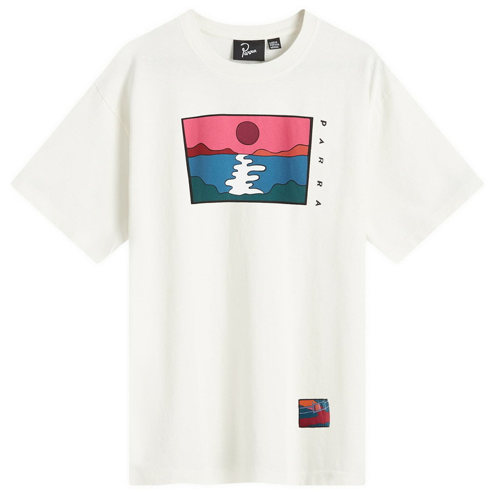 Photo: By Parra Men's No Trespassing T-Shirt in Off White