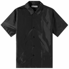 Jil Sander Men's Nylon Vacation Shirt in Black