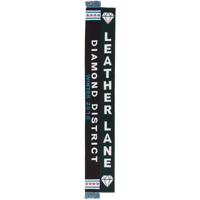 Photo: Ports 1961 Black and Green Logo Scarf