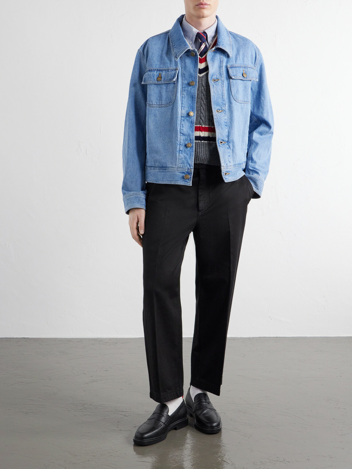 Thom Browne - Denim Jacket - Blue