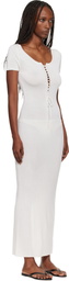 Judy Turner Off-White Judson Maxi Dress