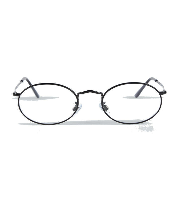 Photo: Giorgio Armani Oval glasses
