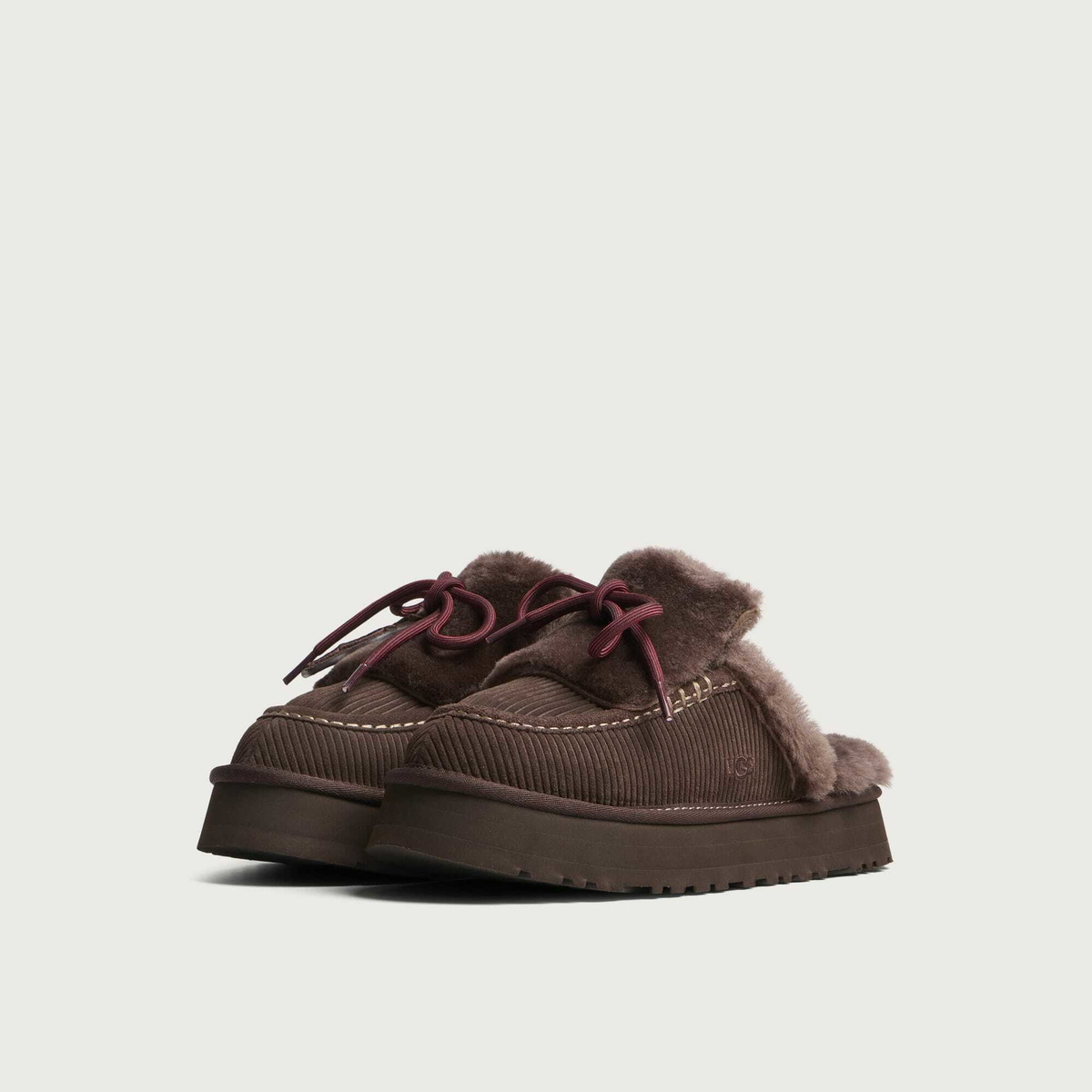 UGG Women's Disquette Heritage Slipper in Burnt Cedar