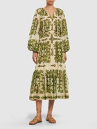ZIMMERMANN - Raie Printed Silk Maxi Dress