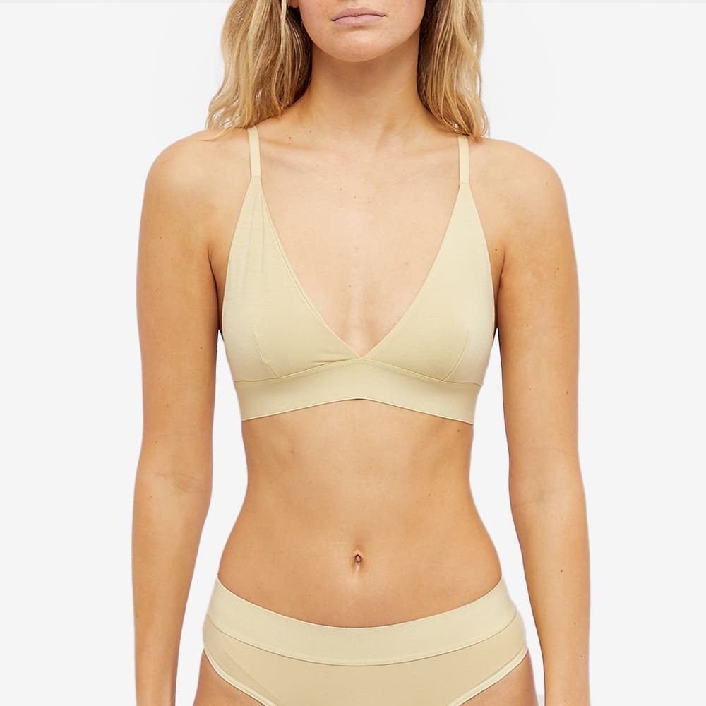 Baserange Triangle Bra - Off White