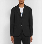 Versace - Black Virgin Wool Suit Jacket - Black