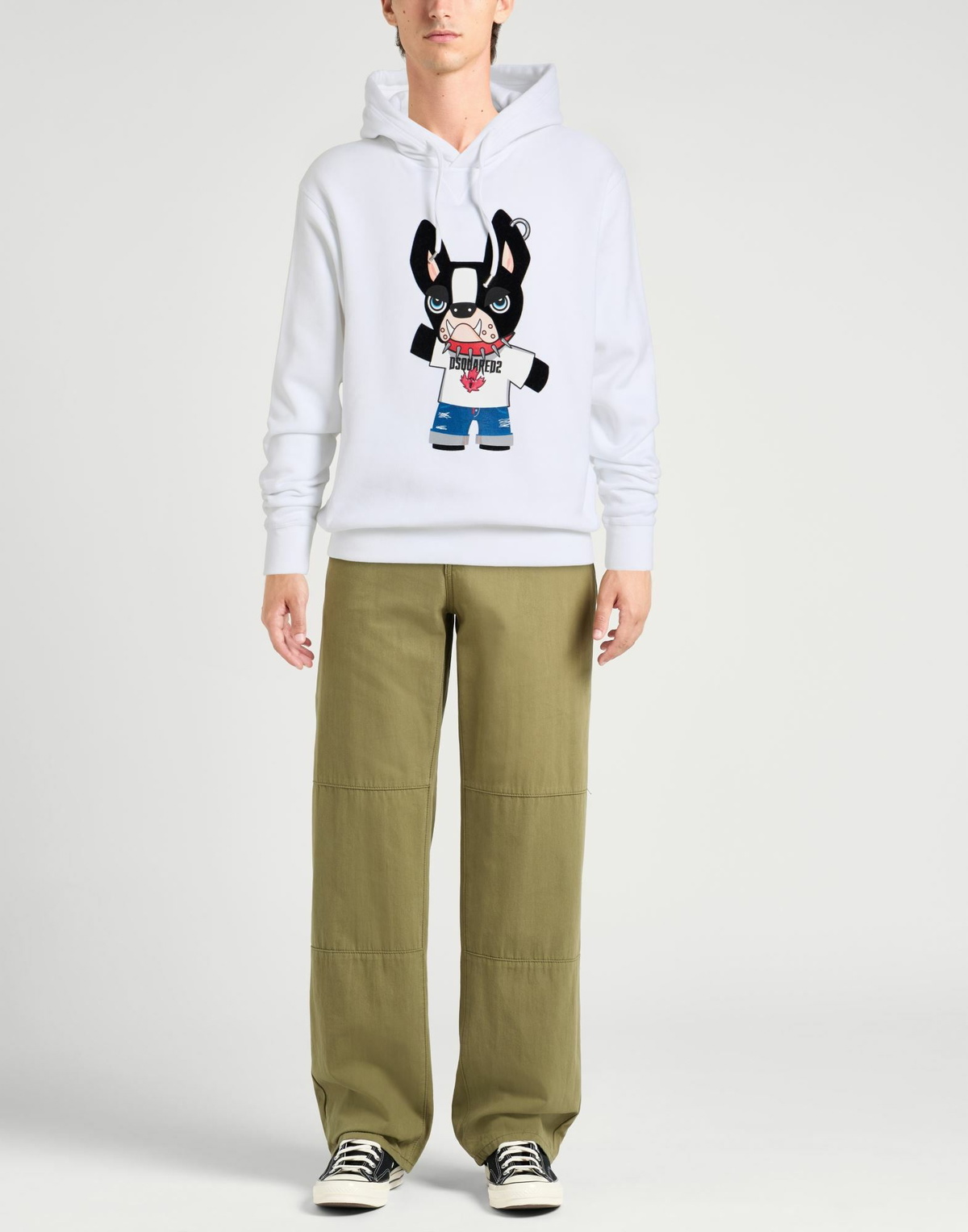 Dsquared2 Mens Sweatshirt in White