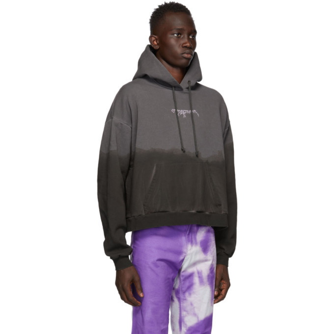 Ottolinger Dark Grey Garment-Dye Hoodie