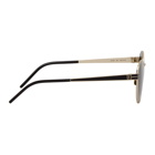 Saint Laurent Gold SL M62 Sunglasses