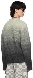 ERL Gray Gradient Sweater