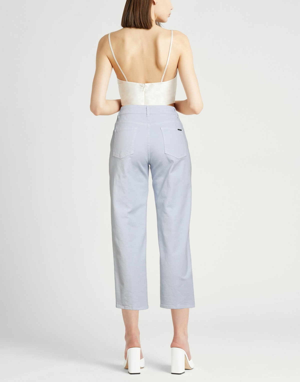 Peserico Womens Jeans Sky in Blue