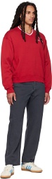 Sporty & Rich Red Vendome Sweatshirt