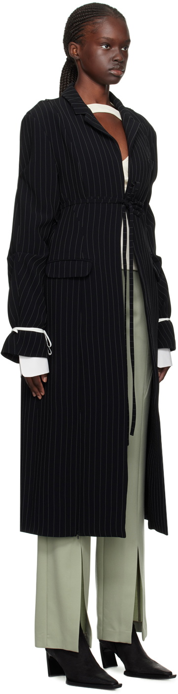 SRVC Black Slash Coat