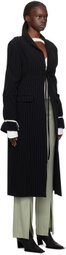 SRVC Black Slash Coat