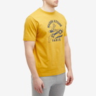 Maison Kitsuné Men's Racing Fox Comfort T-Shirt in French Mustard